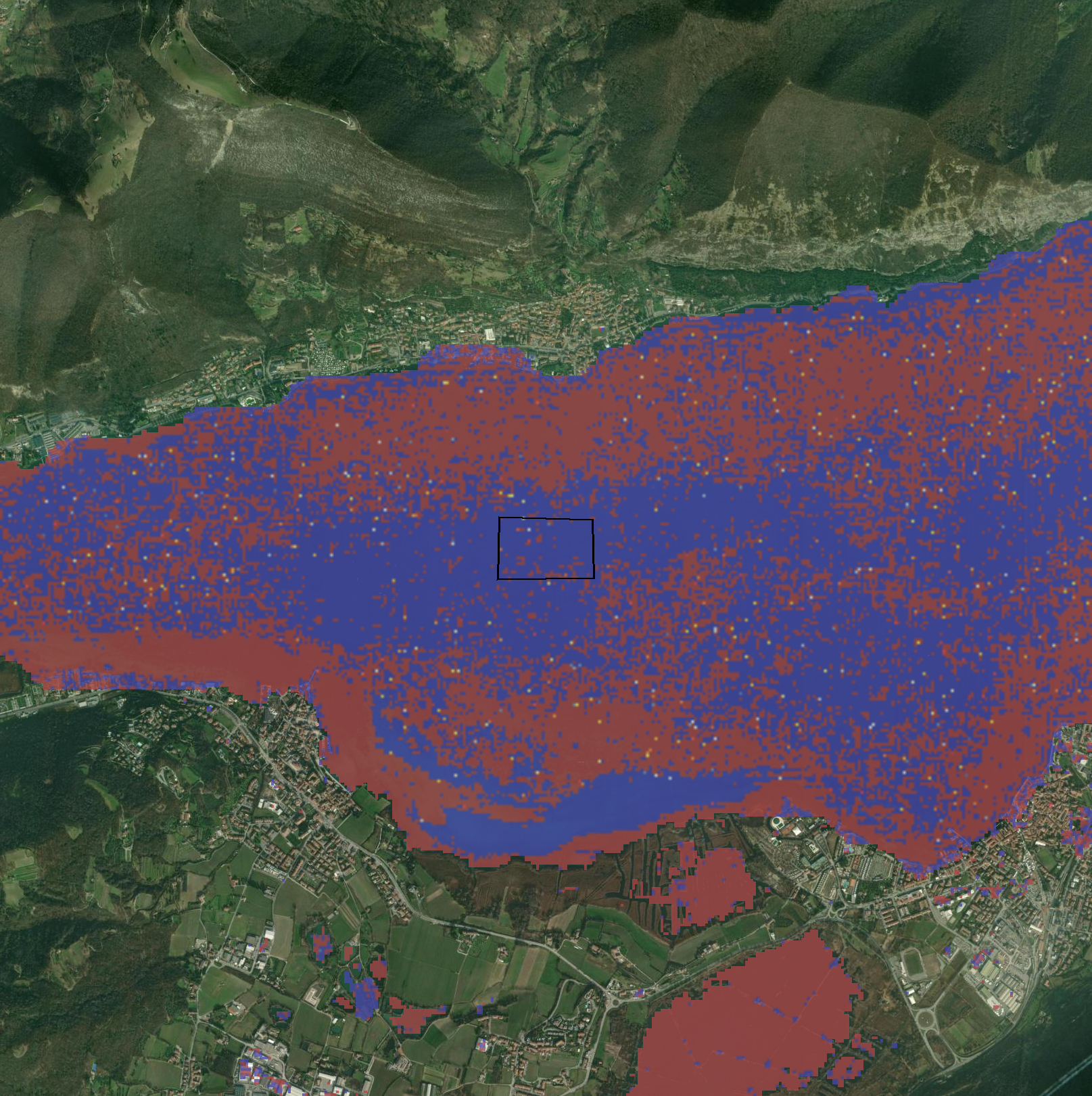 Intensidad de floración algal (MCI) rango anual
