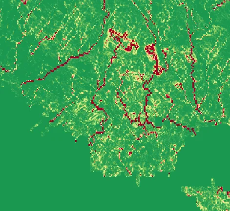 Soil Erosion Risk (RUSLE)