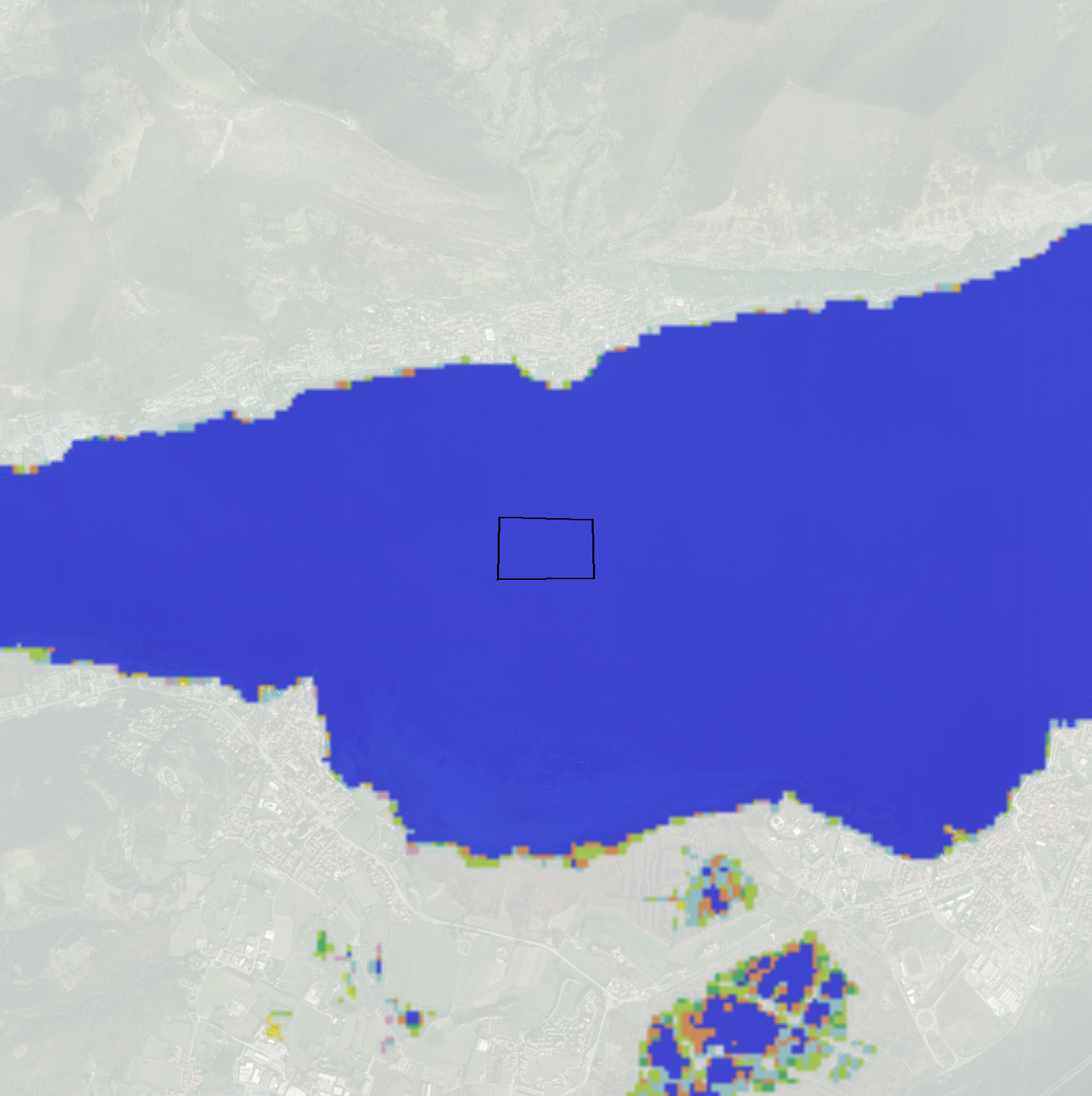 Transición de aguas superficiales