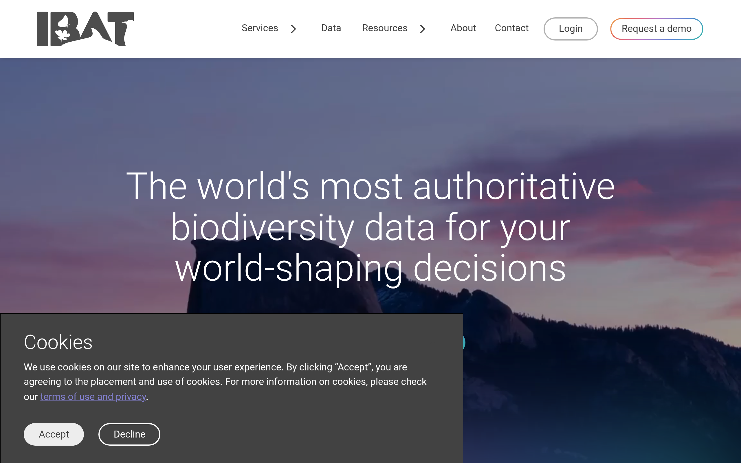 IBAT (Herramienta Integrada de Evaluacion de Biodiversidad)