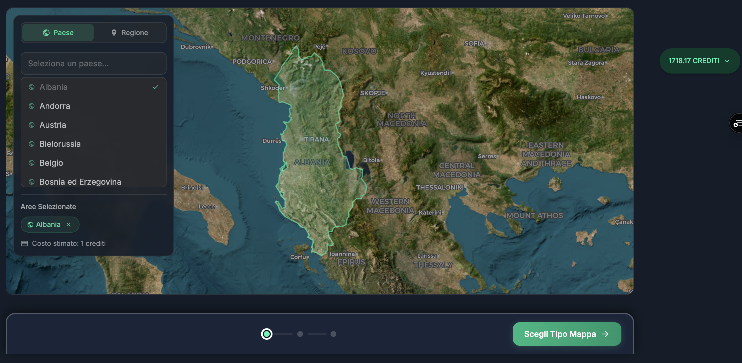 Comparacion Satelital