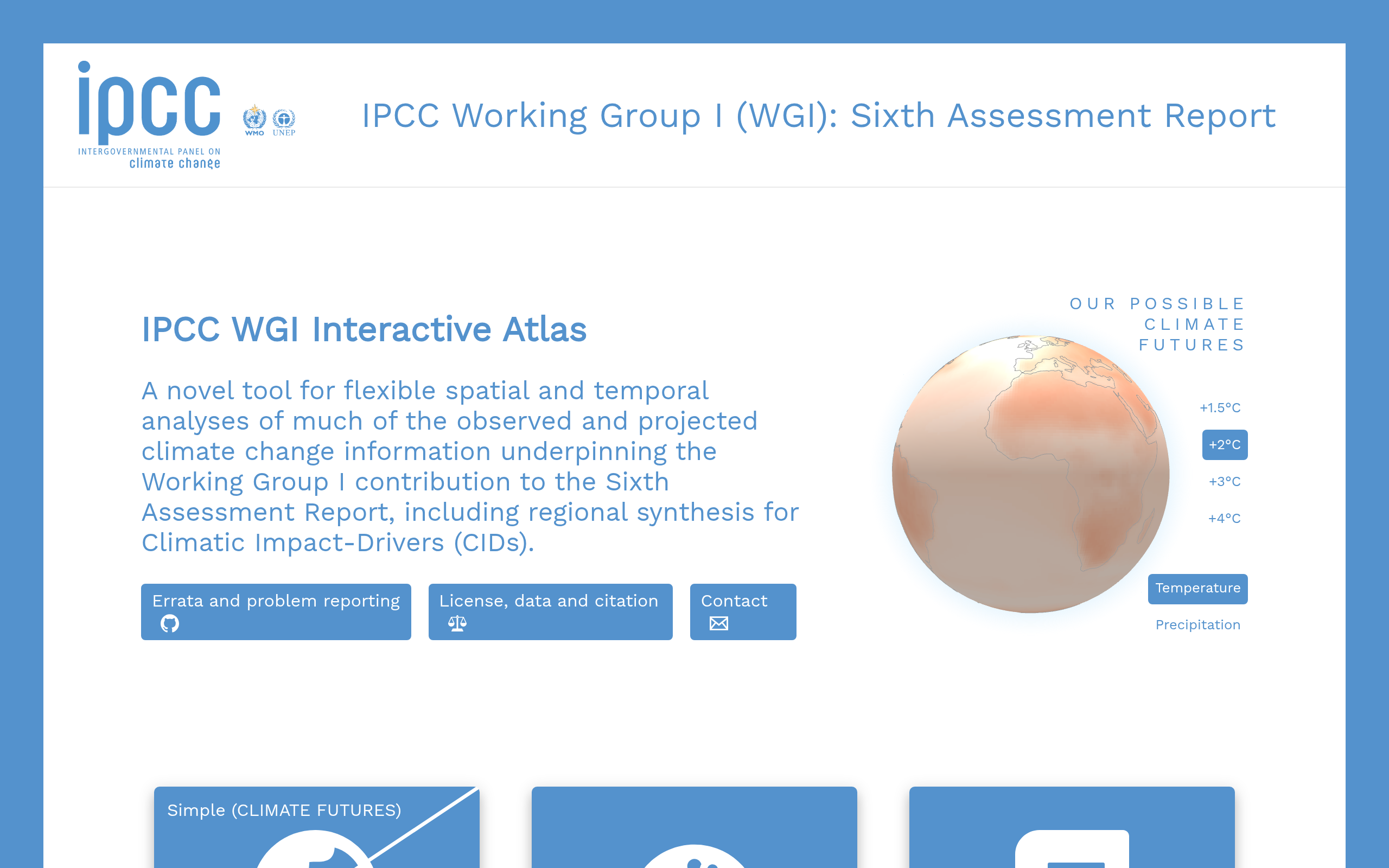 Atlas Interactivo IPCC