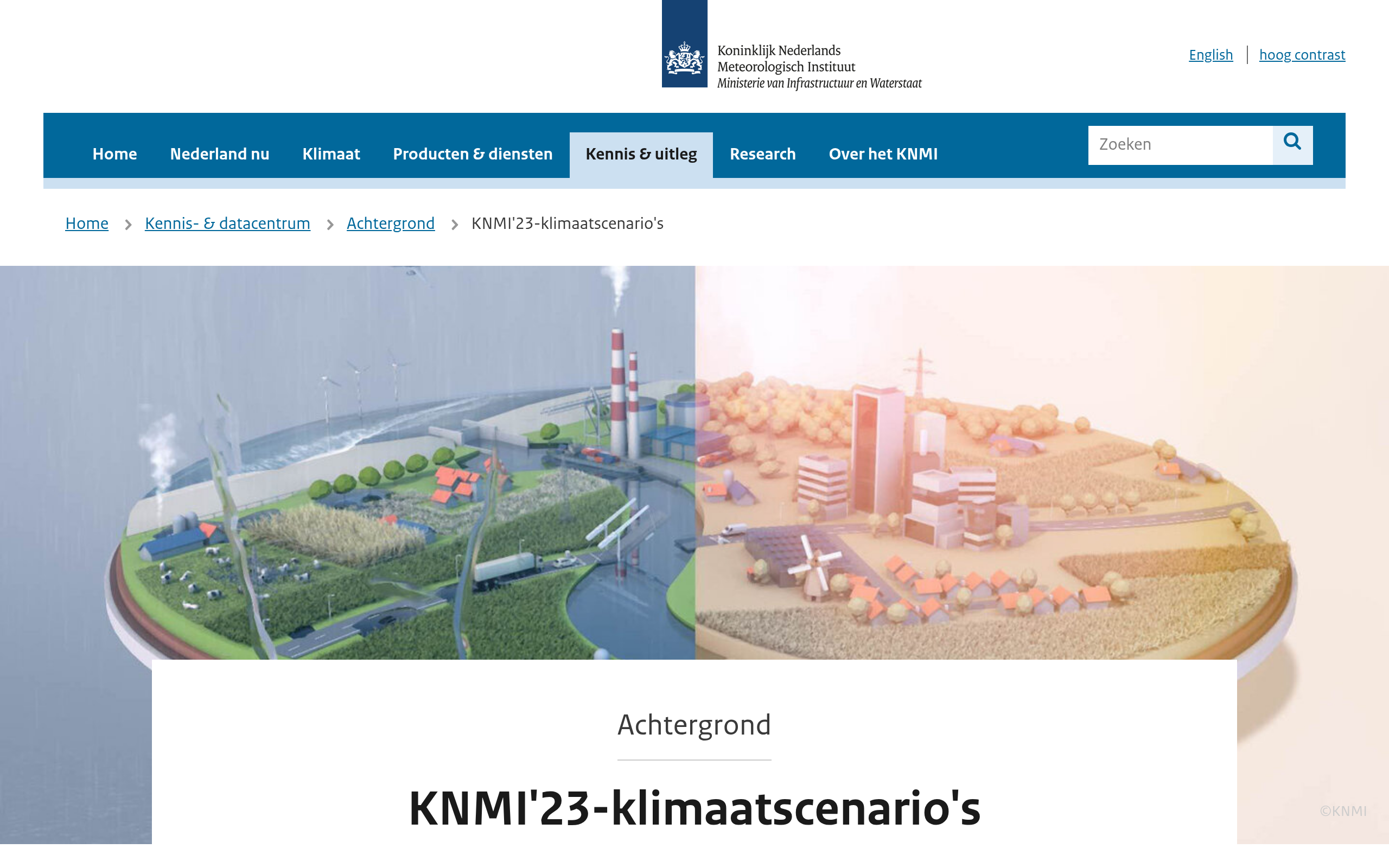Escenarios Climaticos KNMI