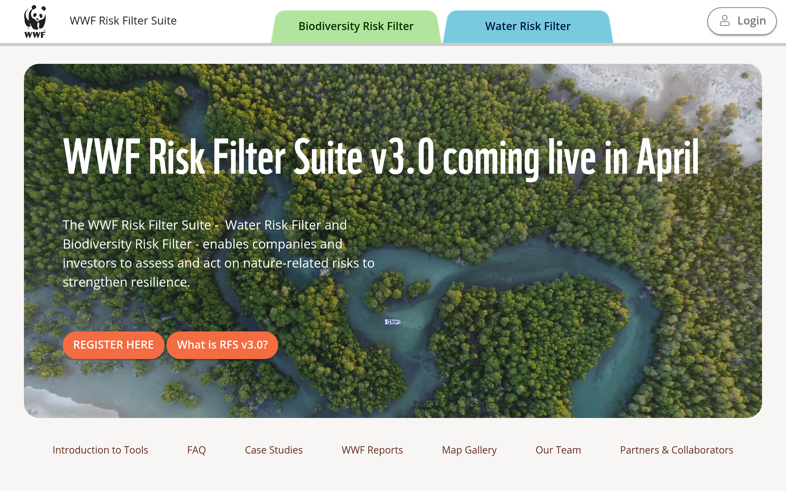 Water Risk Filter
