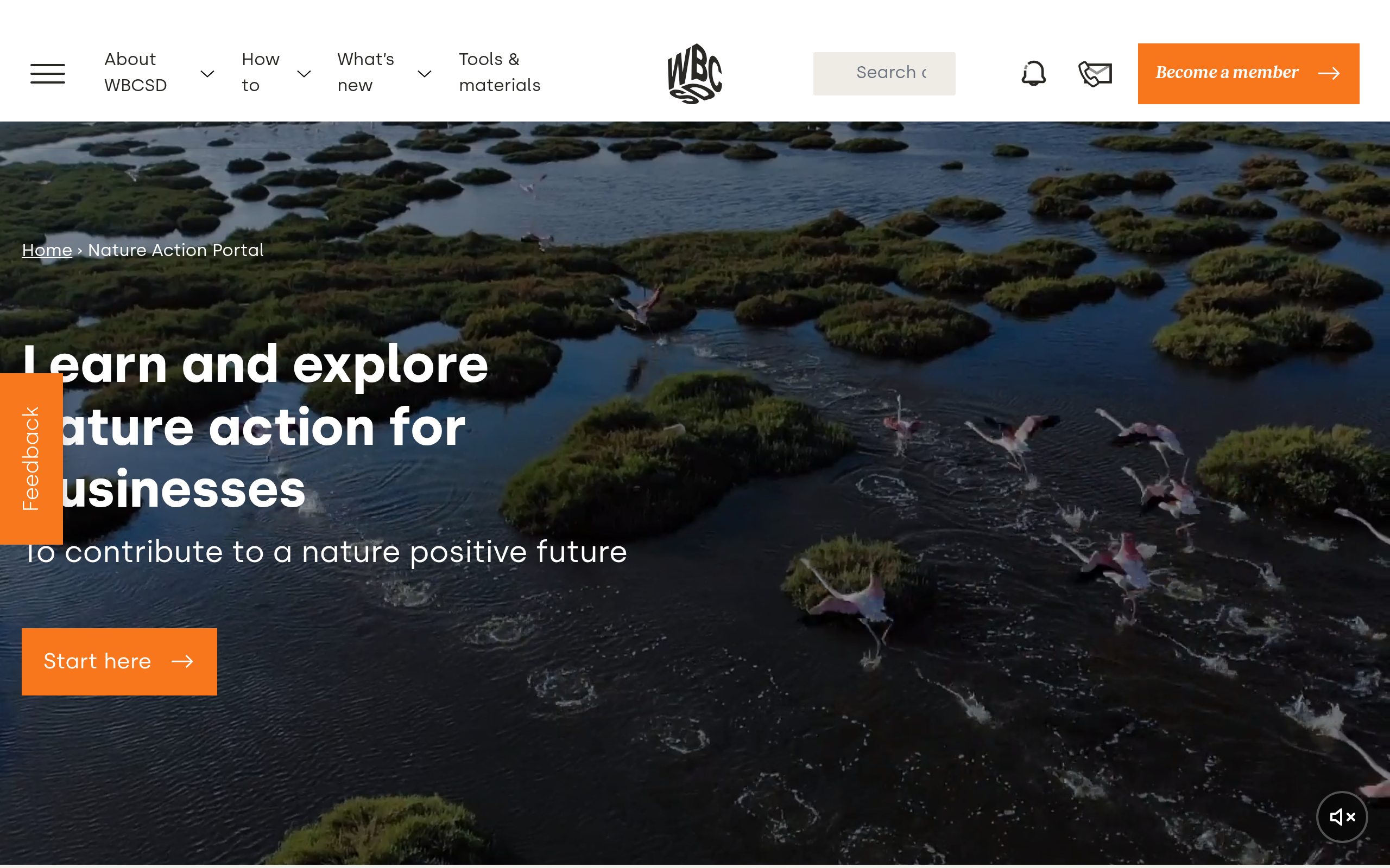 WBCSD Portal de Accion por la Naturaleza